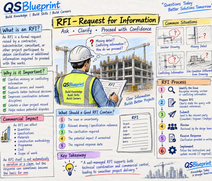 Request for Information (RFI) in construction – practical QS guide